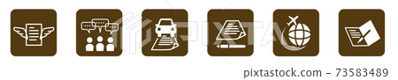 Administrative scrivener icon Administrative scrivener icon 73583489