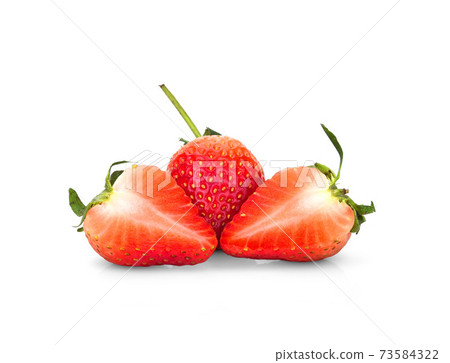 Strawberry isolated on white background. Clipping Path Strawberry isolated on white background. Clipping Path 73584322