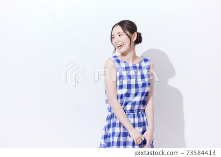 Young woman beauty summer image 73584413