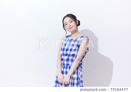 Young woman beauty summer image 73584477