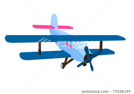 Color model of an old plane icon. Isolated on... - Stock Illustration  [73586195] - PIXTA