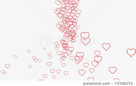 Image material of rising heart, 3D rendering Image material of rising heart, 3D rendering 73590255