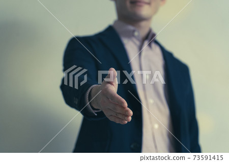 Business image handshake 73591415