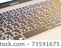 Black laptop keyboard 73591675