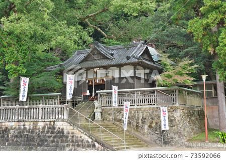 [熊野山莊神社]和歌山縣西區郡白濱町 73592066