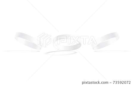 Download Blank White Silicone Wristband Mockup No Stock Illustration 73592072 Pixta