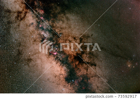 Milky way in summer Milky way in summer 73592917