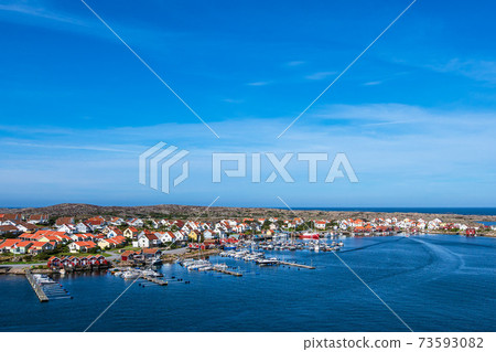 View to the city Smoegen in Sweden View to the city Smoegen in Sweden 73593082