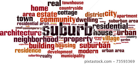 Suburb word cloud Suburb word cloud 73593369