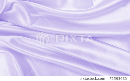 Smooth elegant lilac silk or satin texture as wedding background. Luxurious background design 73595683
