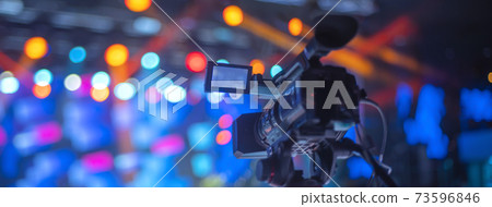 studio camera at the concert. studio camera at the concert. 73596846