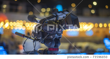 stream at a concert in a hall without spectators stream at a concert in a hall without spectators 73596850