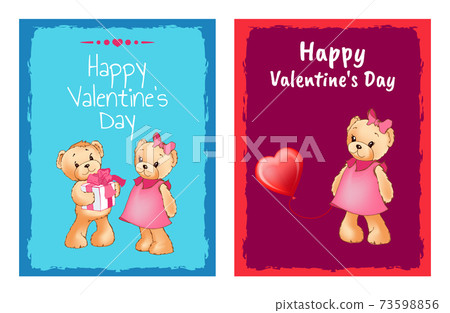 I Love You and Me Teddy Bears Vector I Love You and Me Teddy Bears Vector 73598856