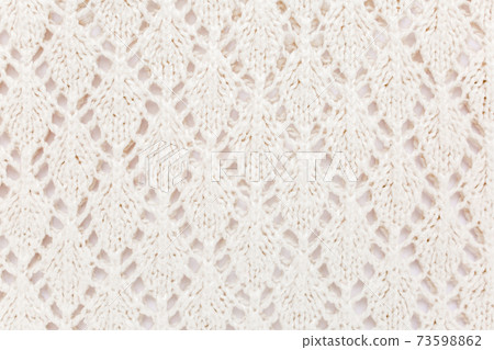 Beige knitted wool texture pattern. High quality Beige knitted wool texture pattern. High quality 73598862