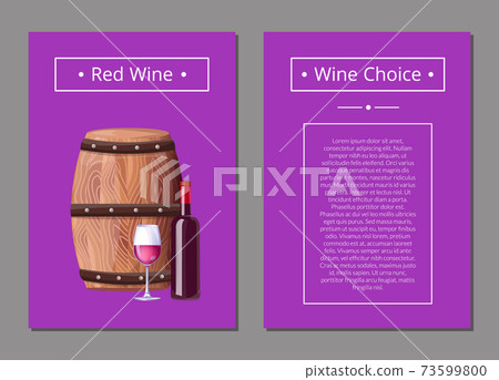 Red Wine Choice Poster Bottle of Alcohol Drink Red Wine Choice Poster Bottle of Alcohol Drink 73599800