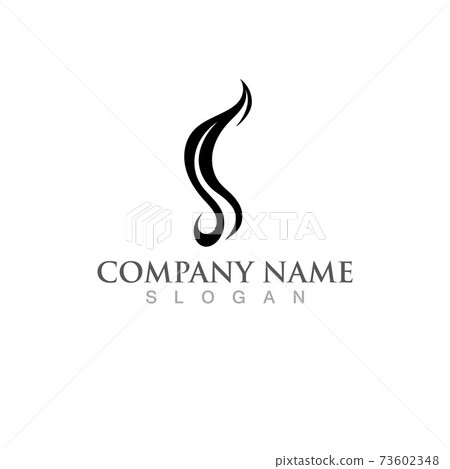 Hair logo icon vector illustration design image Hair logo icon vector illustration design image 73602348