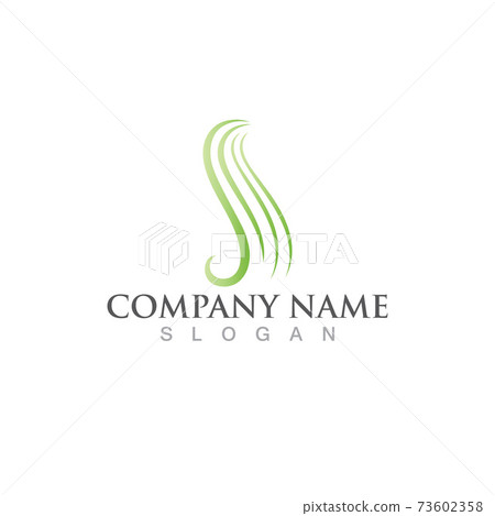 Hair logo icon vector illustration design image Hair logo icon vector illustration design image 73602358