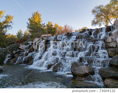 Afternoon view of the beautiful scenery around Lake Las Vegas 73604110