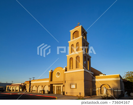 Afternoon sunny view of the St Peter the Apostle Afternoon sunny view of the St Peter the Apostle 73604167