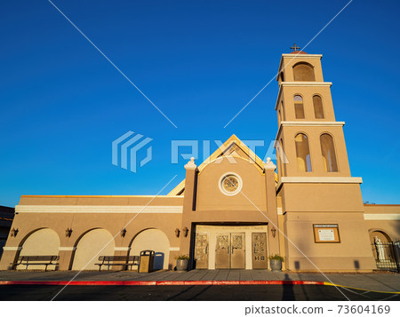 Afternoon sunny view of the St Peter the Apostle 73604169