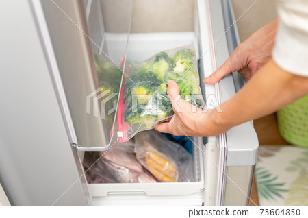 Broccoli stored frozen Broccoli stored frozen 73604850