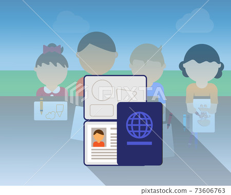 volunteer visa to help children or do volunteer work aboard vector volunteer visa to help children or do volunteer work aboard vector 73606763