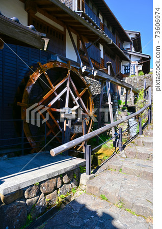 Magome-juku watermill Nakasendo Kiso Magome-juku watermill Nakasendo Kiso 73606974