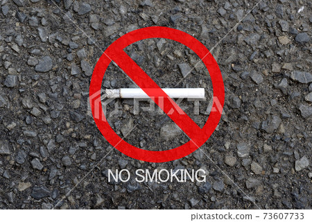 禁止吸煙圖像和禁止標記 73607733