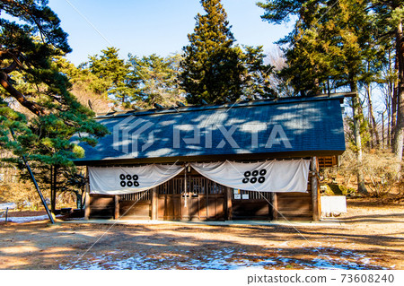 Ruins of Sanada's building in Ueda City, Nagano Prefecture Ruins of Sanada's building in Ueda City, Nagano Prefecture 73608240