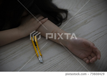 手腕切圖像 手腕切圖像 73608429