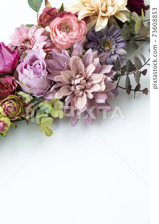 Flower white back Flower white back 73608853