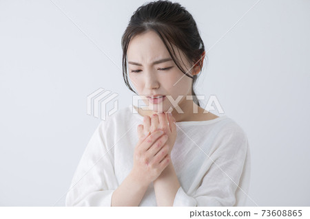 Rough hand image (special make-up) Rough hand image (special make-up) 73608865