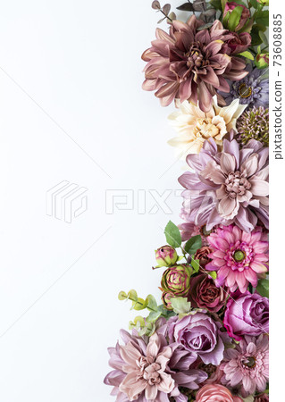 Flower white back Flower white back 73608885