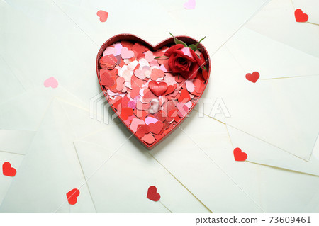big heart gift full of small hearts " i love you " or " i love u " big heart gift full of small hearts " i love you " or " i love u " 73609461