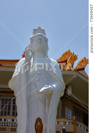 頭廟的觀音雕像 73609487