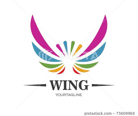 wing logo symbol icon vector illustration 73609968