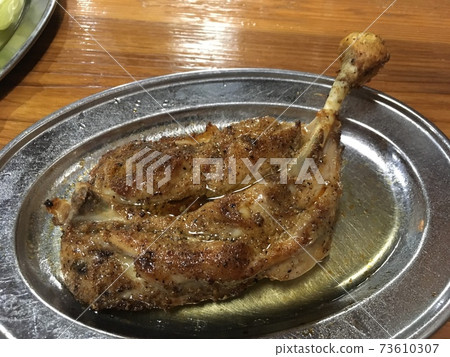 Parent bird with bone 73610307