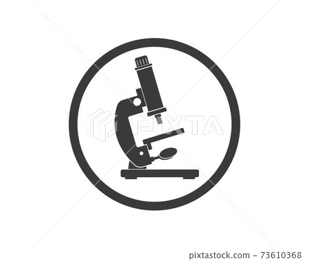 microscope logo icon vector illustration design microscope logo icon vector illustration design 73610368