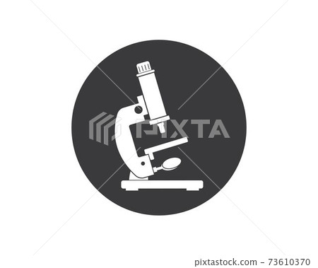 microscope logo icon vector illustration design microscope logo icon vector illustration design 73610370