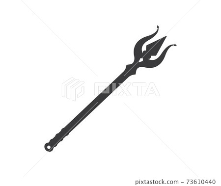 Trident Logo Template vector icon illustration Trident Logo Template vector icon illustration 73610440