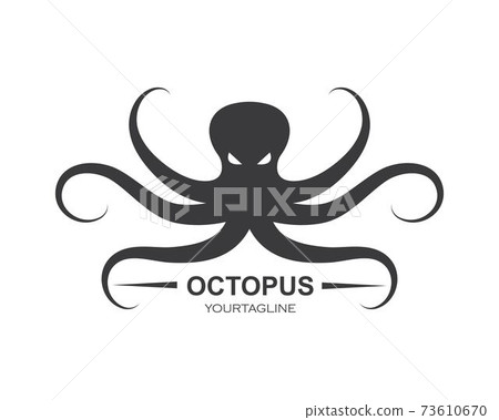octopus icon logo vector illustration design 73610670