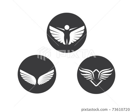 wing logo symbol icon vector illustration 73610720