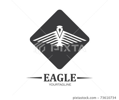 falcon,eagle logo icon vector illustration design falcon,eagle logo icon vector illustration design 73610734