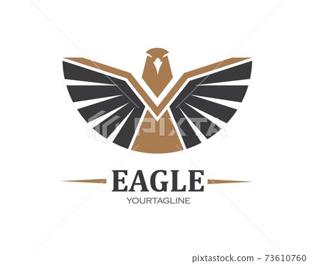 falcon,eagle logo icon vector illustration design falcon,eagle logo icon vector illustration design 73610760