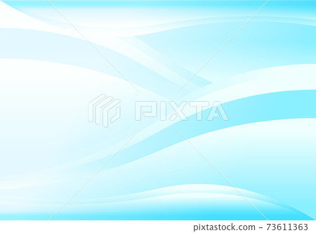 Refreshing background of blue and curves - Stock Illustration [73611363 ...