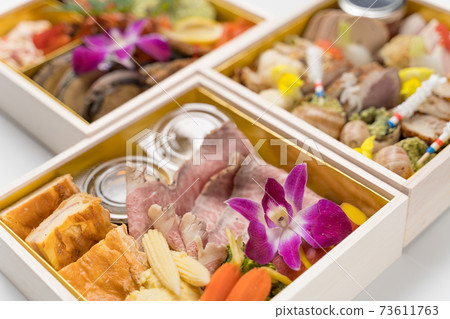 Western style new year dishes Western style new year dishes 73611763