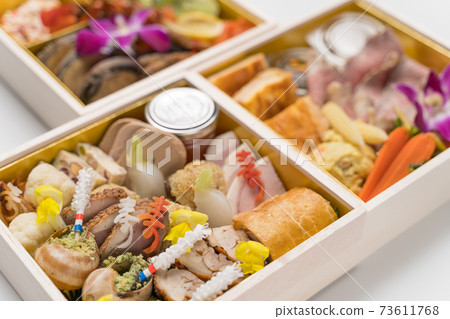 Western style new year dishes 73611768