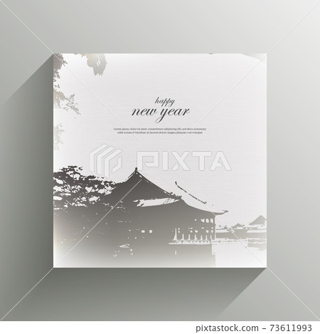 Korean traditional background 73611993