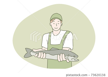 Hobby, fishing, catch concept Hobby, fishing, catch concept 73620138
