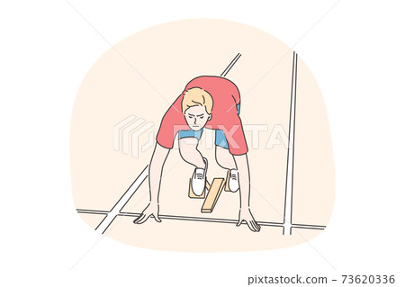 Sport, jogging, workout concept Sport, jogging, workout concept 73620336